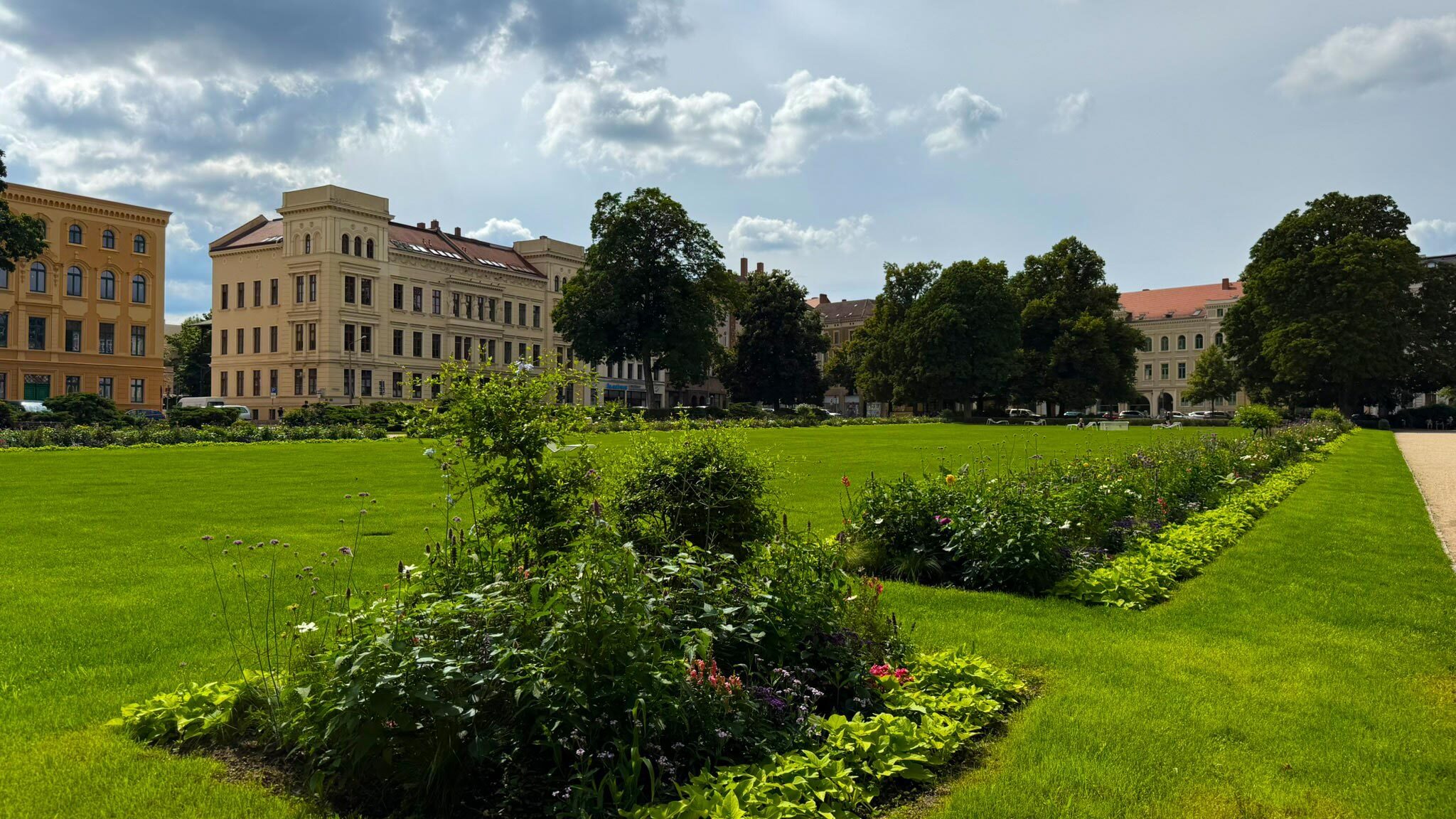 Park nur wenige Gehminuten entfernt