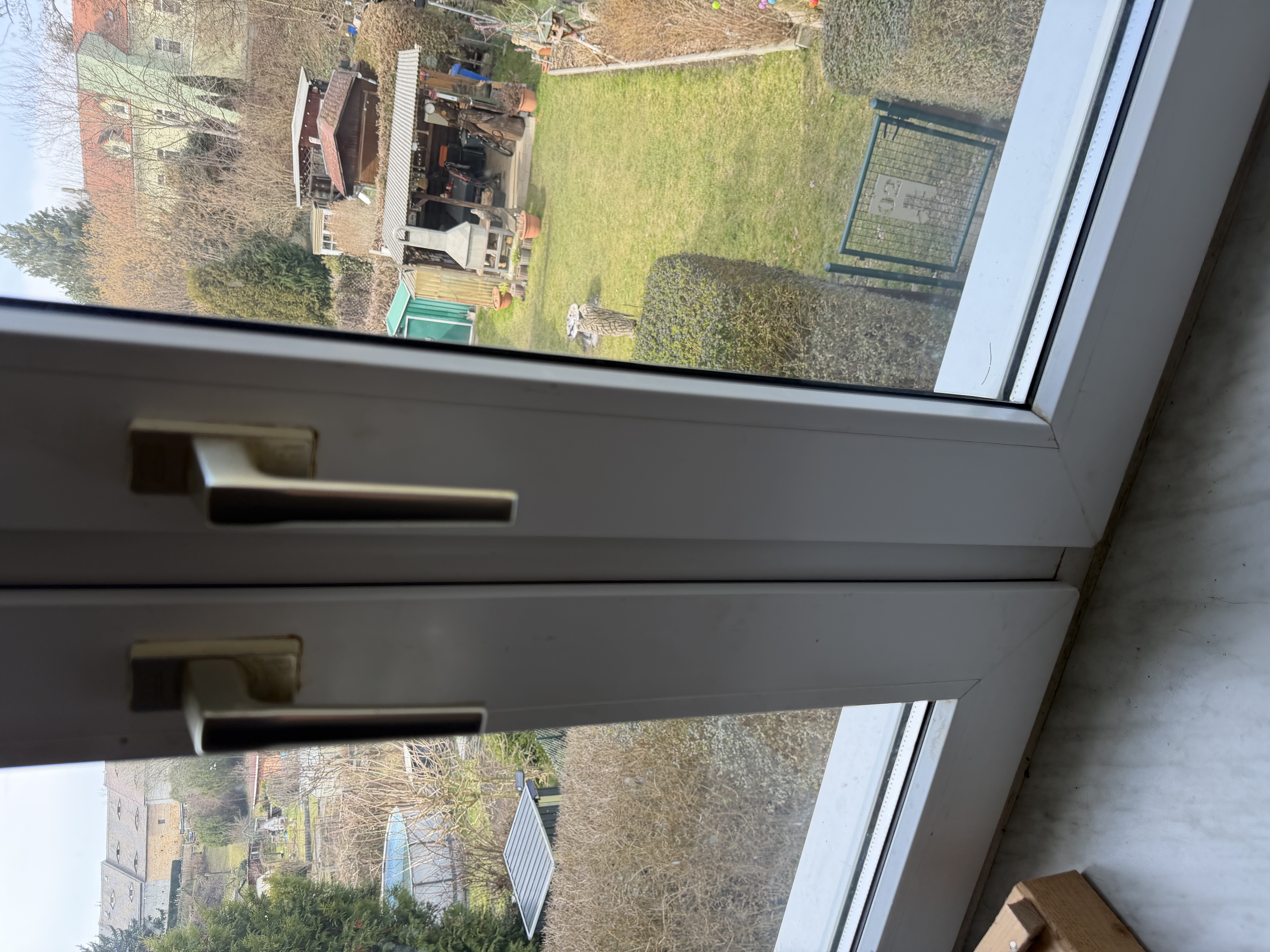 Kunststoff-Fenster Detail