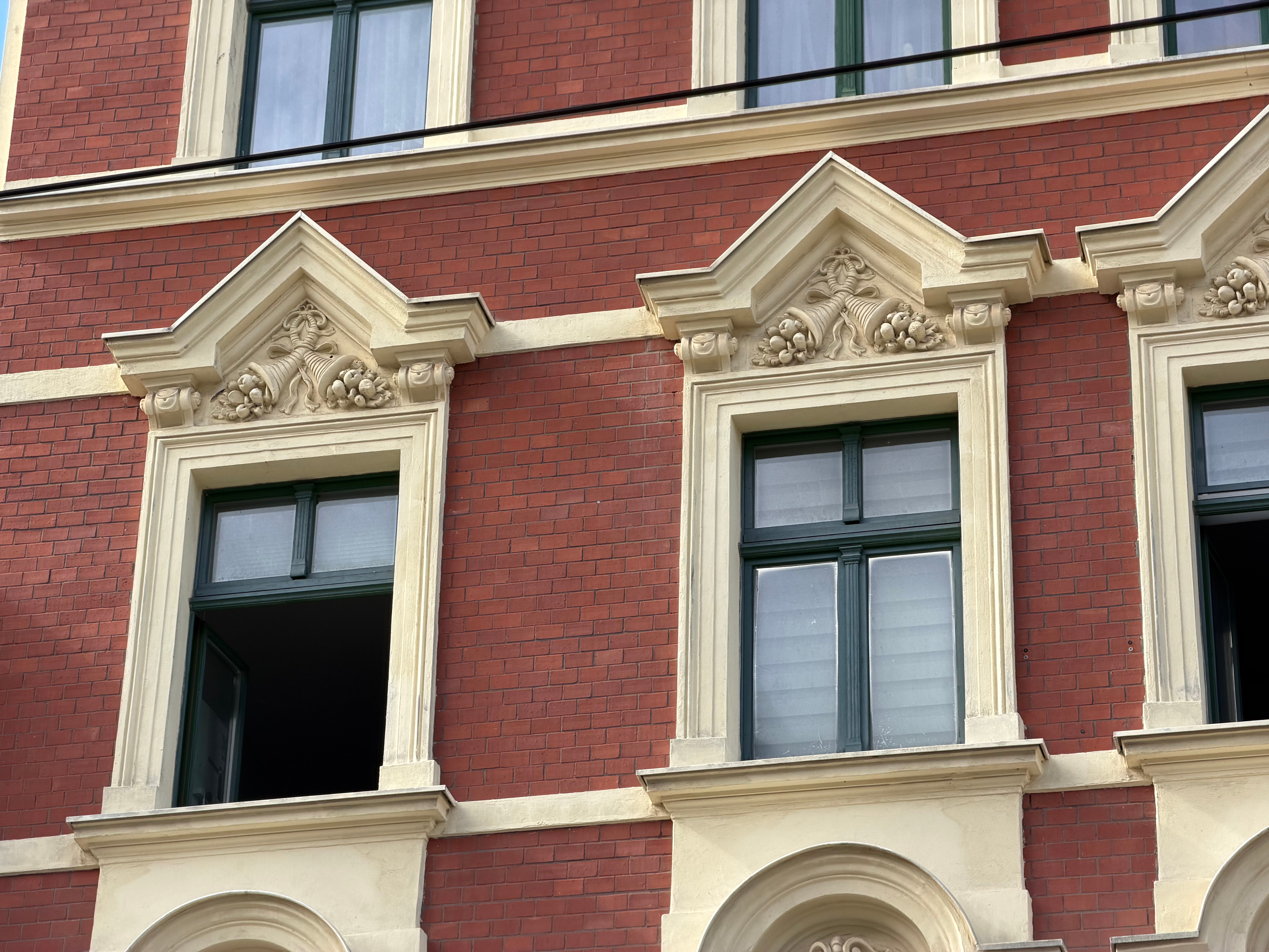 Fassade: Fenster Detail-Ansicht