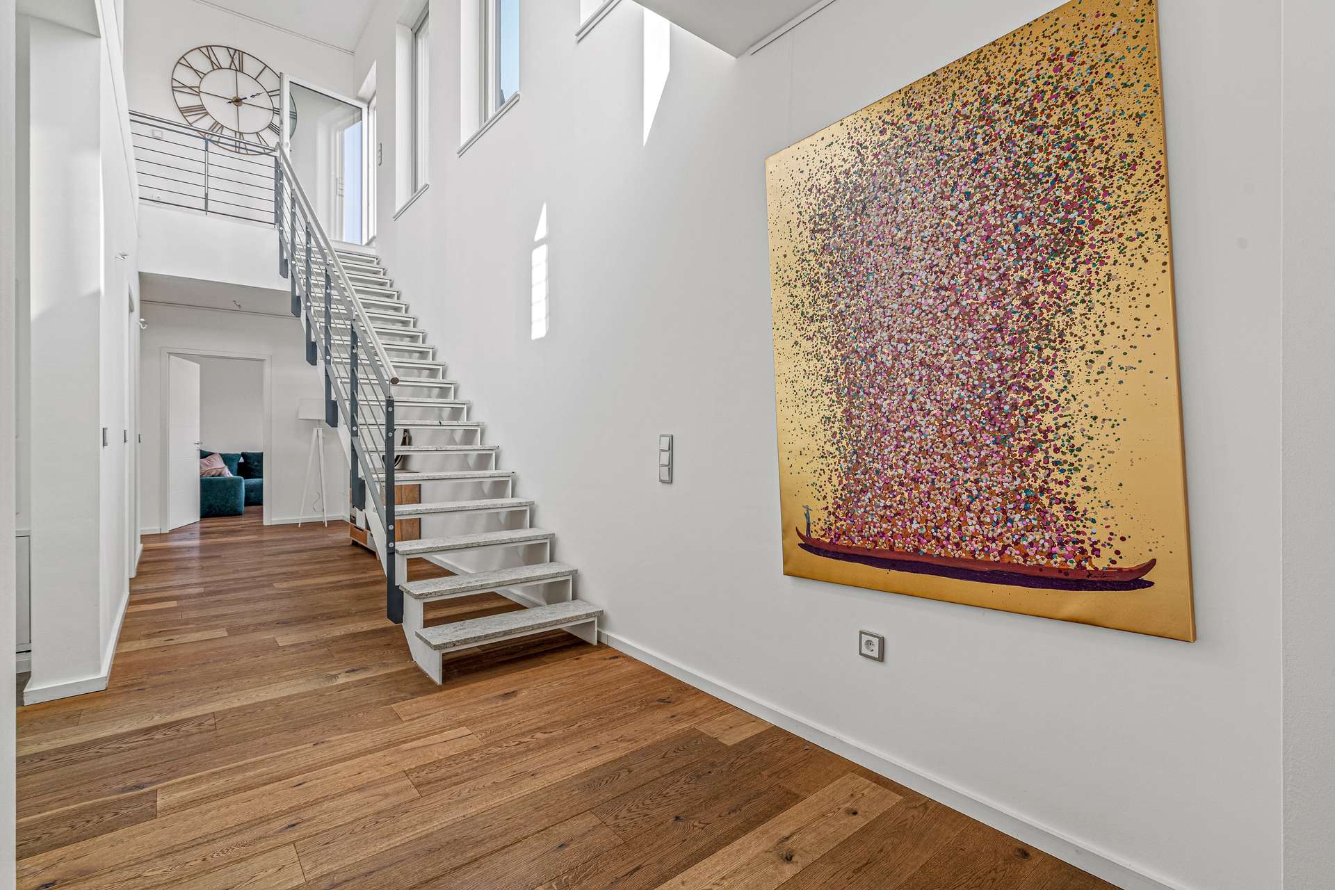 Exklusives Stadtpenthouse auf zwei Ebenen: Weitblick, vier Dachterrassen und maximale Privatsphäre