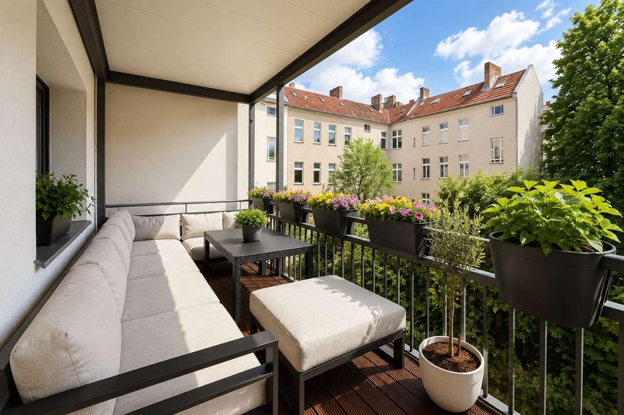 Großzügige 4-Zimmer Wohnung mit ruhigem Sonnenbalkon Nahe Kurfürstendamm - Bild 4