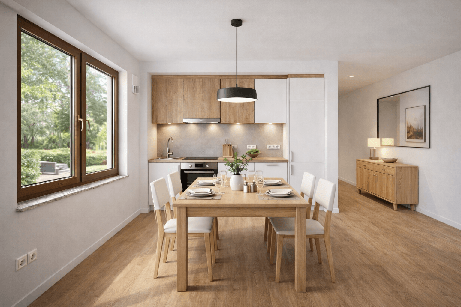 Guten Morgen, Sonne: 2-Zimmer-Wohnung mit Terrasse, ca. 125 m² Garten & großem Schlafzimmer - Bild 2
