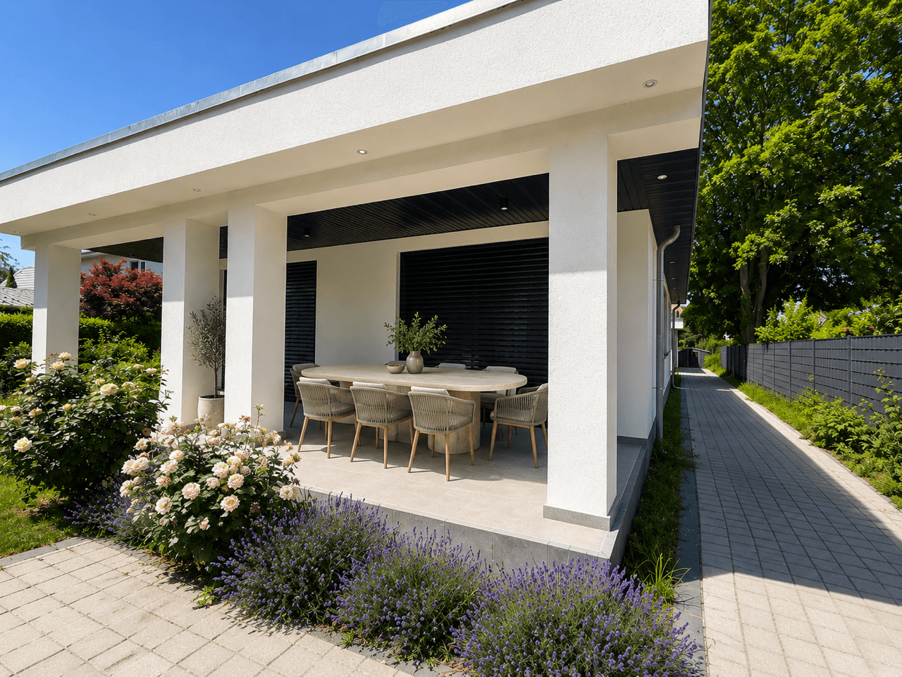 Prachtvolles Mehrgenerationsanwesen!  Einzigartiger Luxus verteilt auf 2 Designer-Häuser in Toplage - Bild 11