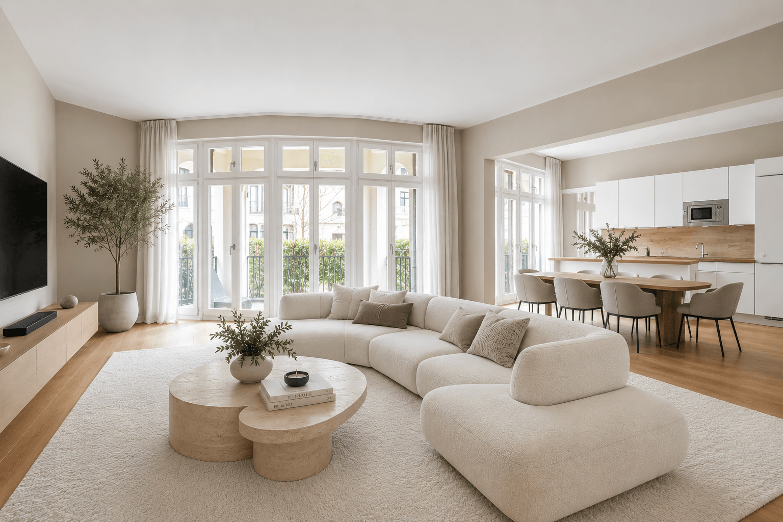 Lichtdurchflutete moderne Beletage-Wohnung in absoluter Bestlage