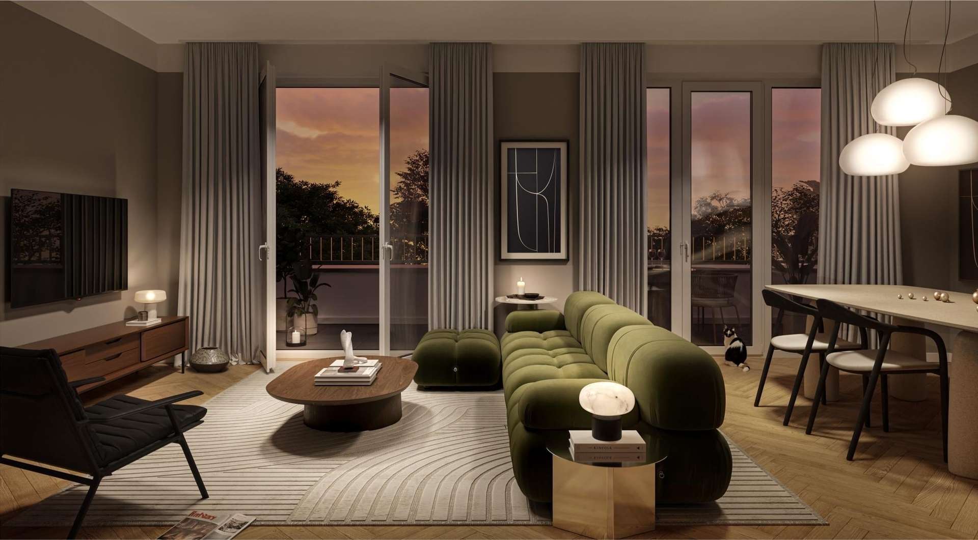 Stilvolle 2-Zimmer-Wohnung mit privater Terrasse - Bild 13