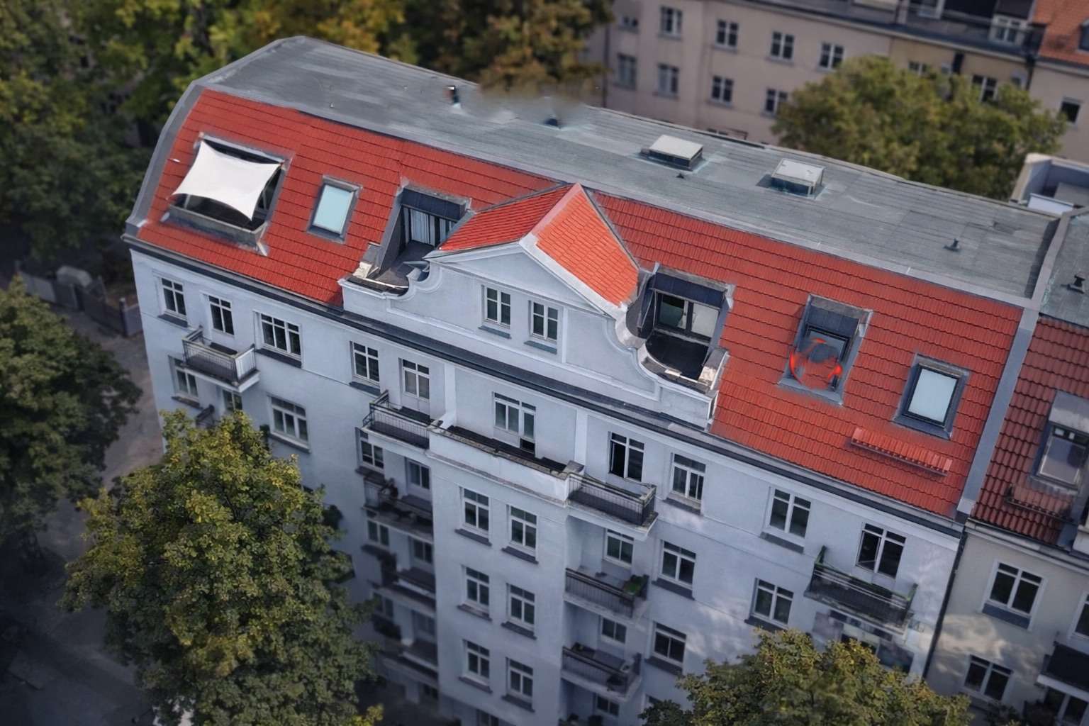 Einzigartiges Skyloft über den Dächern von Prenzlauer Berg mit Panoramablick Terrassen! - Bild 1