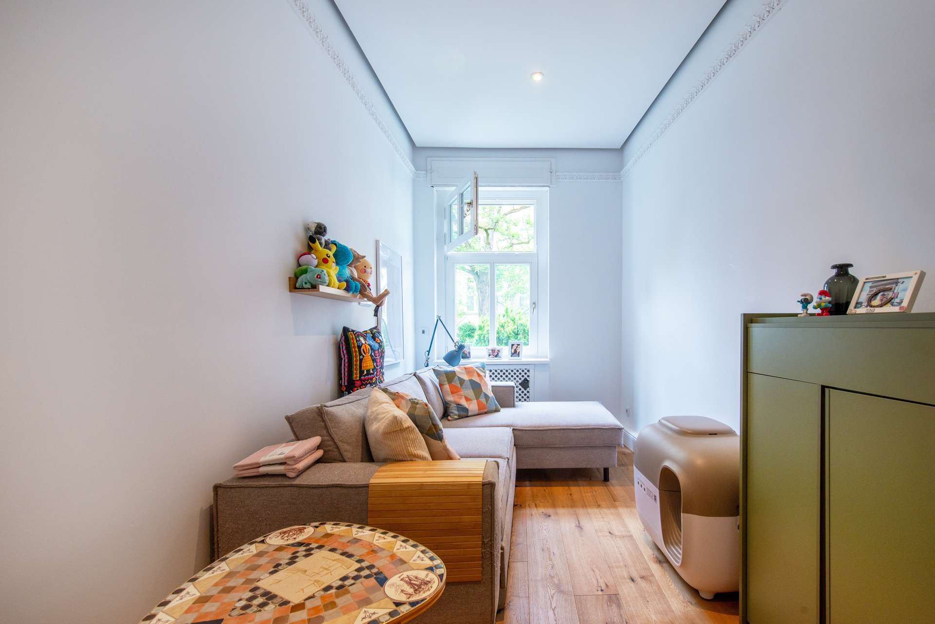 Stilvoll modernisierte Altbauwohnung mit Balkon am Stadtpark Steglitz - Bild 13