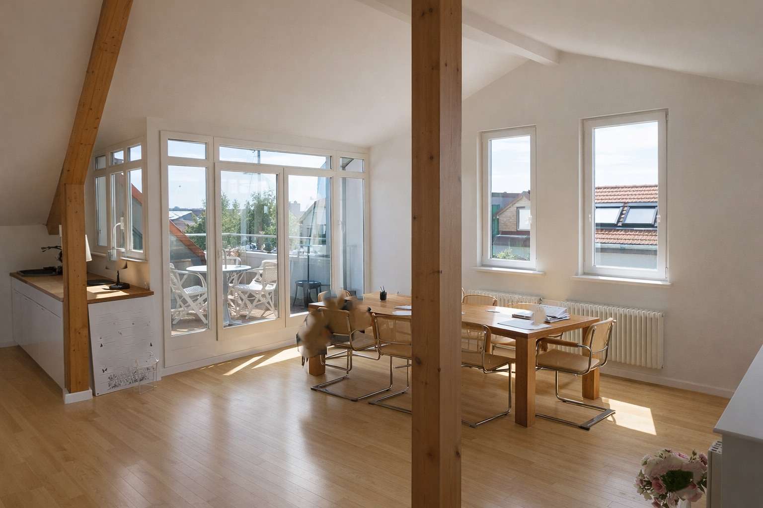 Einzigartiges Skyloft über den Dächern von Prenzlauer Berg mit Panoramablick Terrassen! - Bild 2