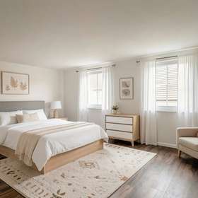 6-Zimmer-Wohnung · Gechingen · 161 m² · 1.690 € Miete mieten - 1.OG Schlafzimmer (Virtuelles Staging)