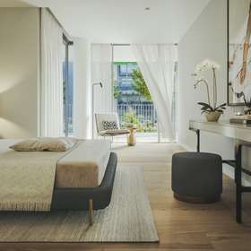 Neubau - Luxuriöses Wohnen in Lissabon am Tejo - Prata Riverside Village - Schlafzimmer