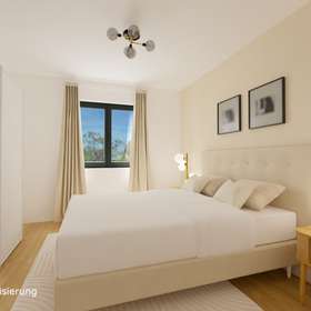 Wohnen auf zwei Ebenen: 3-Zimmerwohnung mit Studio und Süd-Ostbalkon - Schlafzimmer