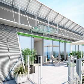 Neubau - Luxuriöses Wohnen in Lissabon - direkt am Tejo - Terrasse Penthouse