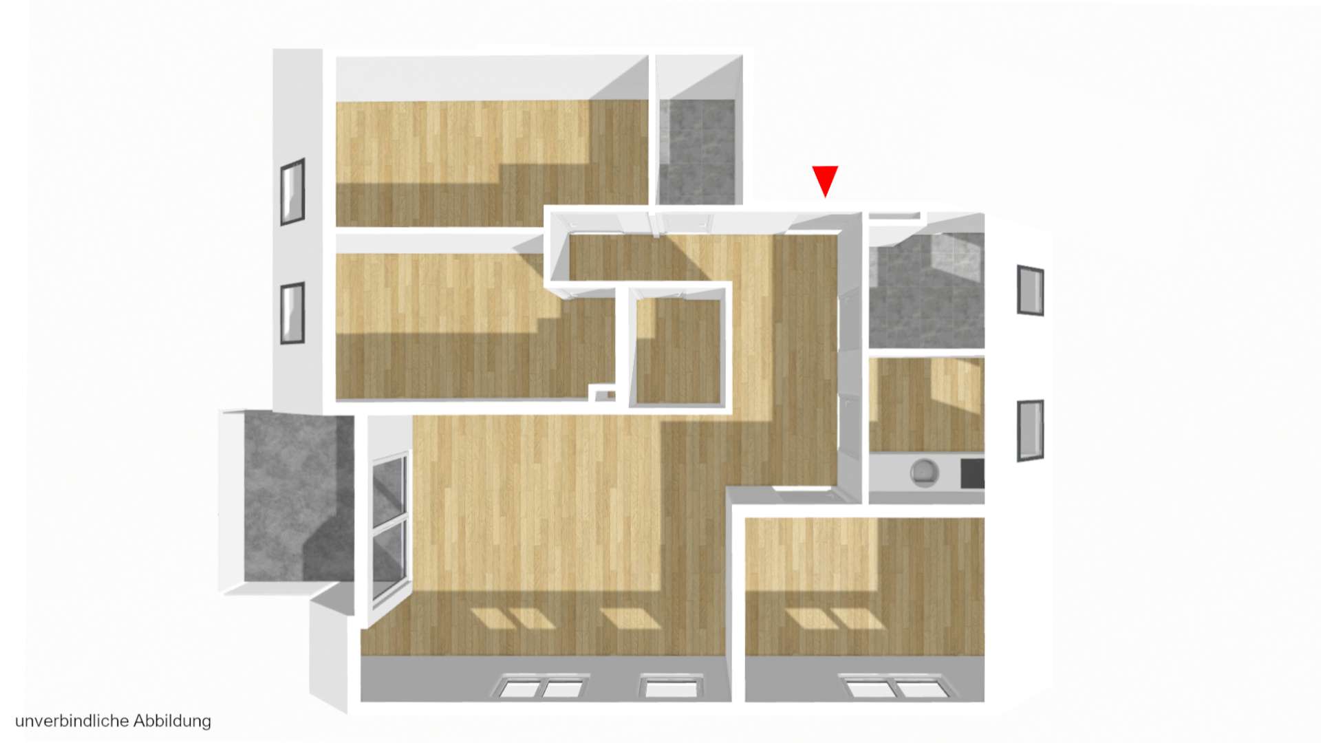 Grundriss: Moderne und helle 4-Zimmer-Wohnung - ideal für die Familie in Sindelfingen