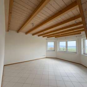 Die ideale Wohnung für das Paar: Lichtdurchflutete 3,5 Zimmerwohnung in ruhiger Lage von Darmsheim - Wohnzimmer