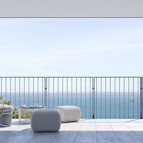 Neubau - Luxuriöses Wohnen in Lissabon - direkt am Tejo - Balkon