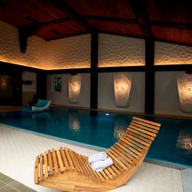 Luxuriöses Refugium: Einzigartige Villa auf 750qm mit indoor Pool in bevorzugter Lage von Ramstein - Pool