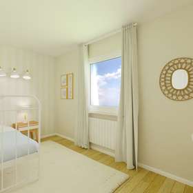 3-Zimmer-Wohnung · Deizisau · 108 m² · 548.000 € kaufen - Virtuelles Staging - Kinderzimmer