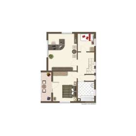 7-Zimmer-Wohnung · Leinfelden-Echterdingen  · 249 m² · 987.000 € kaufen - Grundriss Obergeschoss 