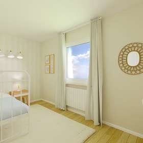 Charmantes Einfamilienhaus mit großem Garten und Ausbaupotenzial in Deizisau-Esslingen - Virtuelles Staging - Kinderzimmer