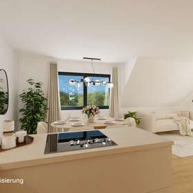 Wohnen auf zwei Ebenen: 3-Zimmerwohnung mit Studio und Süd-Ostbalkon - Ansicht 4