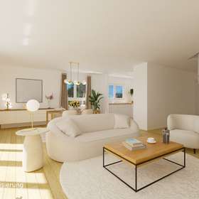 Lichtdurchflutete 5-Zimmer Galeriewohnung mit Süd-West Dachterrasse in Böblingen-Diezenhalde - Wohnbereich - Virtuelles Staging