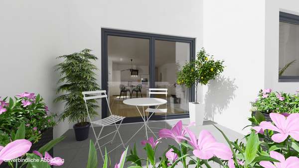 Außenansicht: Moderne 3-Zimmer-Wohnung, ideal für zwei oder eine Familie in Sindelfingen, 3 Zimmer, 87.06 m²