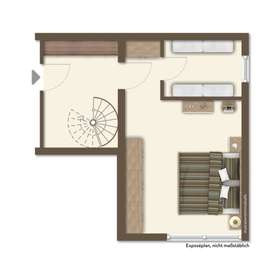 Attraktive 4-Zimmerwohnung mit großem Balkon und Garten in einer bevorzugten Lage von Holzgerlingen - Grundriss Untergeschoss 
