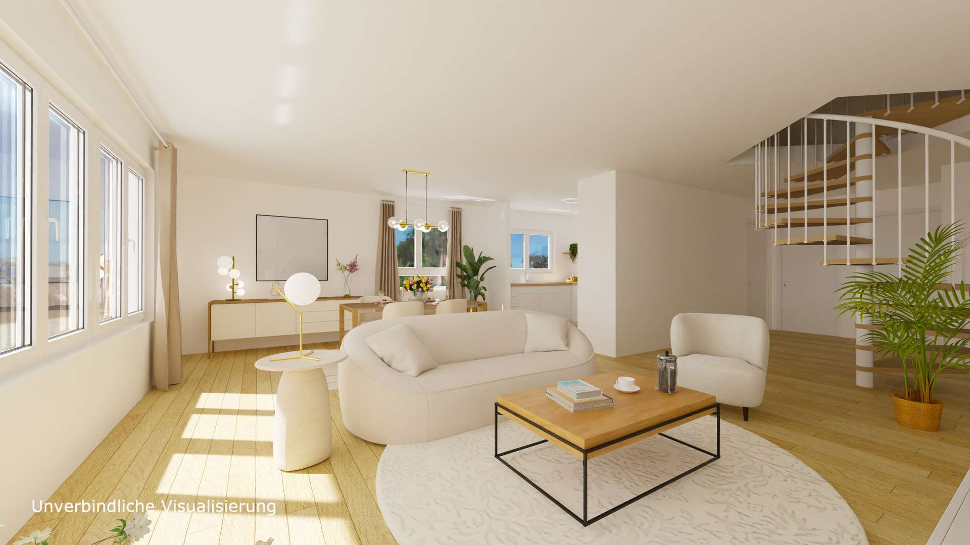 Hauptansicht: Über den Dächern von BB-Diezenhalde - lichtdurchflutete Galeriewohnung, ab sofort bezugsfrei! in Böblingen, 5 Zimmer, 137 m²