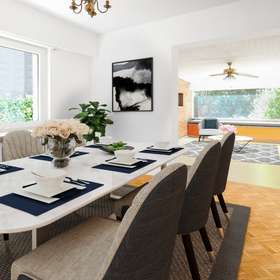7-Zimmer-Wohnung · Leinfelden-Echterdingen  · 249 m² · 987.000 € kaufen - Esszimmer-Virtuelles Staging