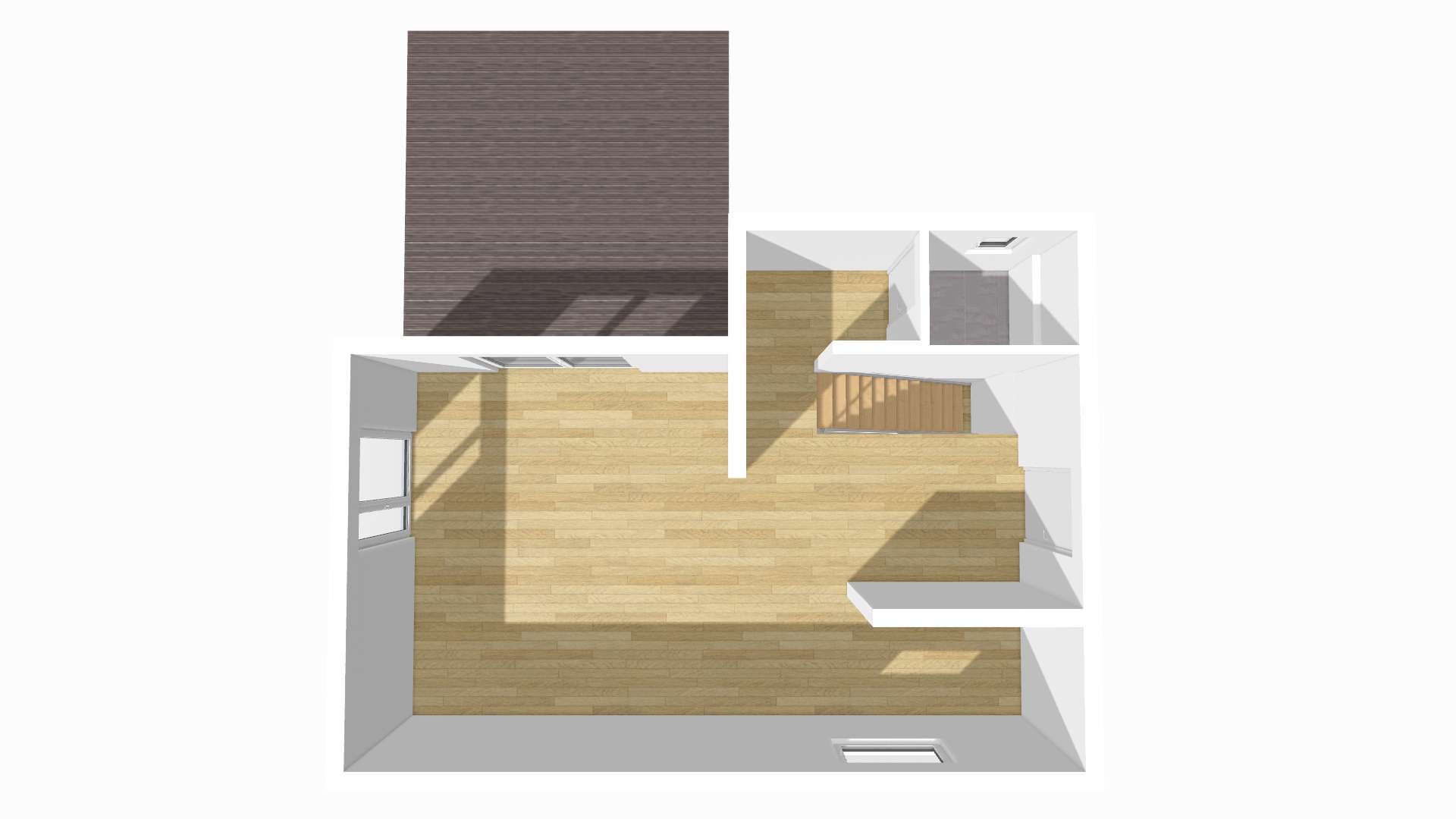 Grundriss 1: Helle 3-Zimmer Maisonettewohnung in zentraler, ruhiger Lage von Renningen mit Terrasse und Garten in Renningen