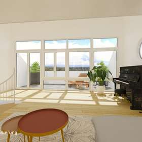 Lichtdurchflutete 5-Zimmer Galeriewohnung mit Süd-West Dachterrasse in Böblingen-Diezenhalde - Virtuelles Staging Galerie
