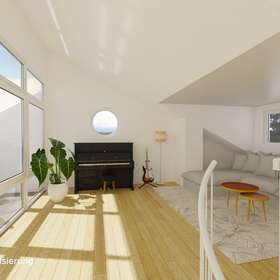 Lichtdurchflutete 5-Zimmer Galeriewohnung mit Süd-West Dachterrasse in Böblingen-Diezenhalde - Galerie virtuelles Staging