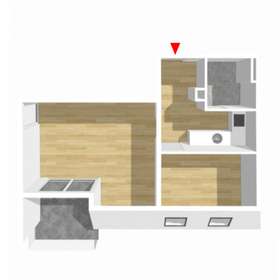 Schöne und Moderne 2-Zimmer-Wohnung - Ideal für den neuen Lebensabschnitt - Grundriss 