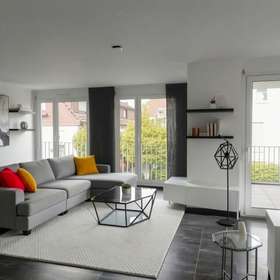 4-Zimmer-Wohnung · Böblingen · 107 m² · 1.545 € Miete mieten - Wohnzimmer - Virtuelles Staging