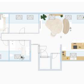 Moderne und helle 4-Zimmerwohnung im Penthouse-Stil - Ansicht 13