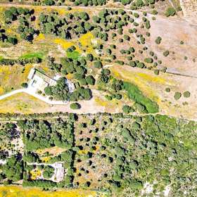 Einmaliges Anwesen, oberhalb des Atlantiks - unweit von Sesimbra! - Vogelperspektive Haus