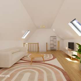 Wohnen auf zwei Ebenen: 3-Zimmerwohnung mit Studio und Süd-Ostbalkon - Studio