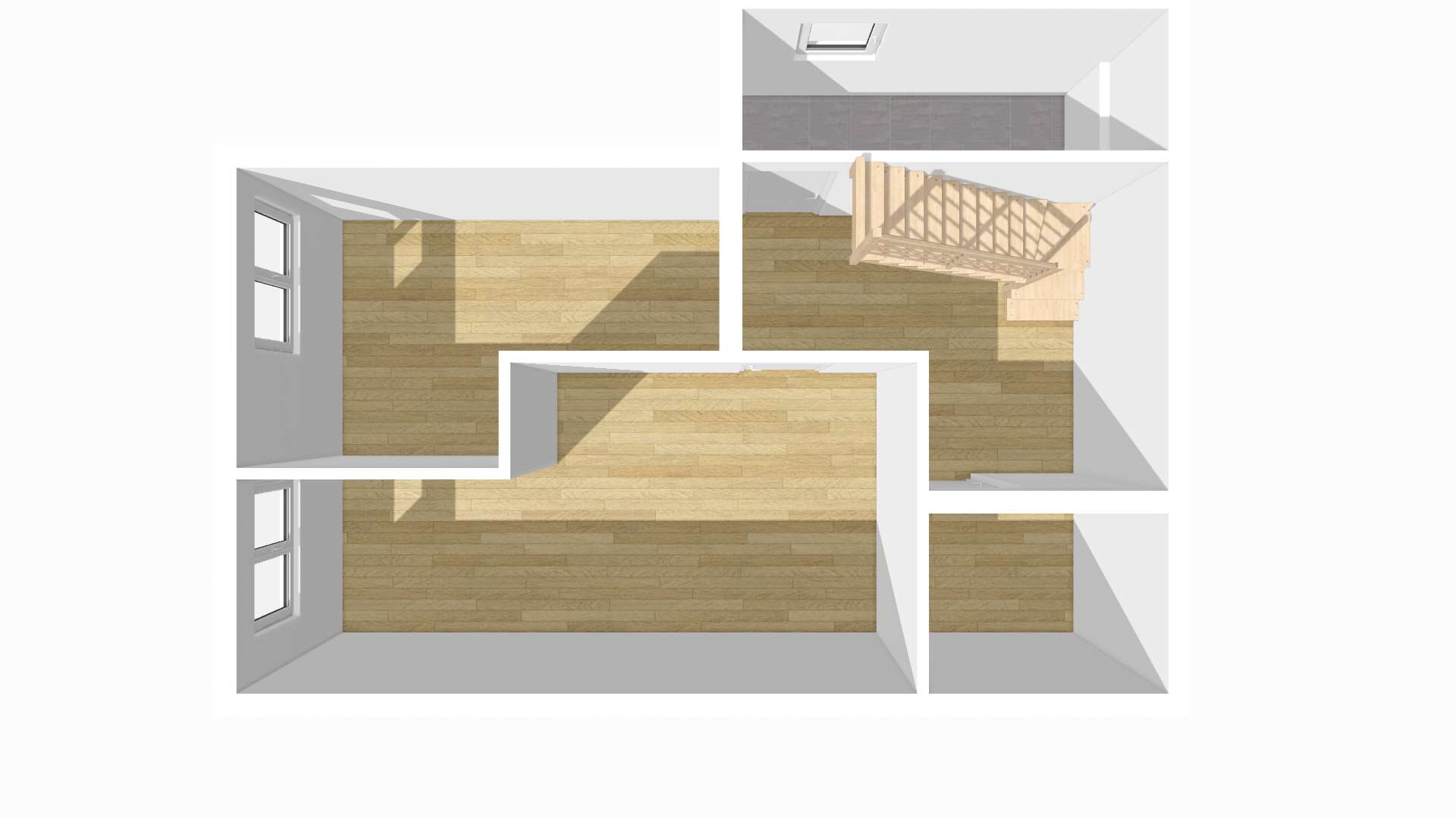 Grundriss 2: Helle 3-Zimmer Maisonettewohnung in zentraler, ruhiger Lage von Renningen mit Terrasse und Garten in Renningen