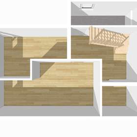 Helle 3-Zimmer Maisonettewohnung in zentraler, ruhiger Lage von Renningen mit Terrasse und Garten - Grundriss Untergeschoss 