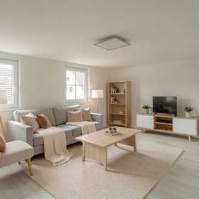 3-Zimmer-Wohnung · Gechingen · 78 m² · 780 € Miete mieten - Wohnzimmer - (Virtuelles Staging)