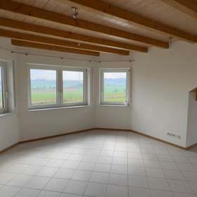 Die ideale Wohnung für das Paar: Lichtdurchflutete 3,5 Zimmerwohnung in ruhiger Lage von Darmsheim - Wohnbereich