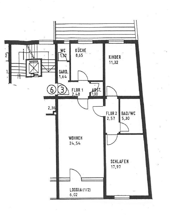 Gut geschnittene Familienwohnung in Unterföhring - Foto 2