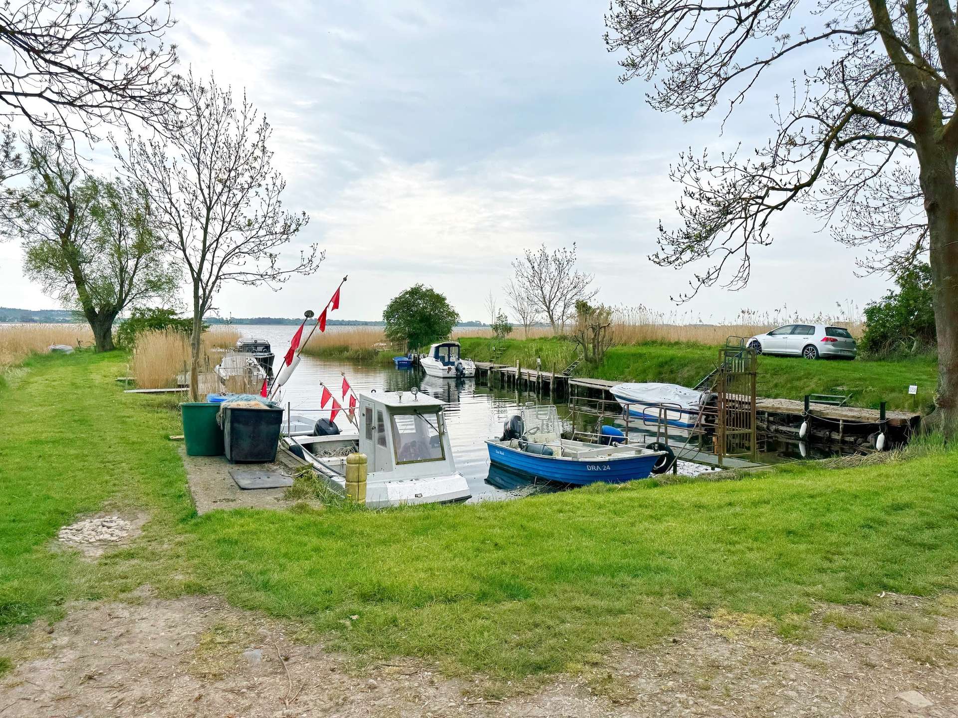 Hafen in unmittelbarer Nähe