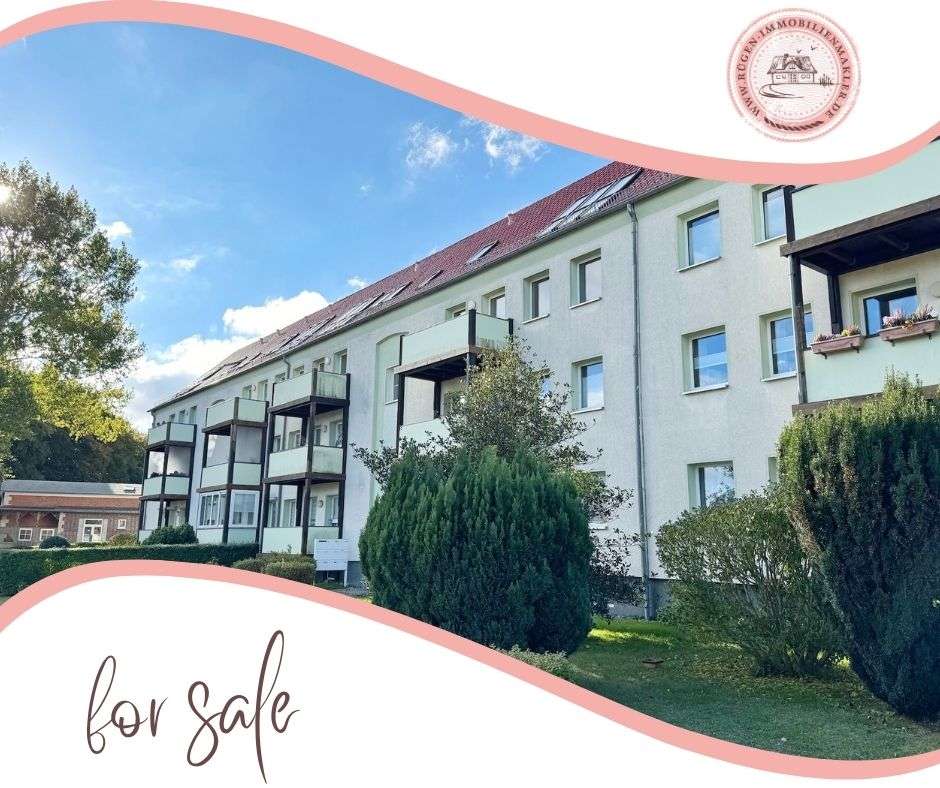 Gut geschnittene 3-Zimmer-Wohnung mit Balkon und Stellplatz in Sassnitz
