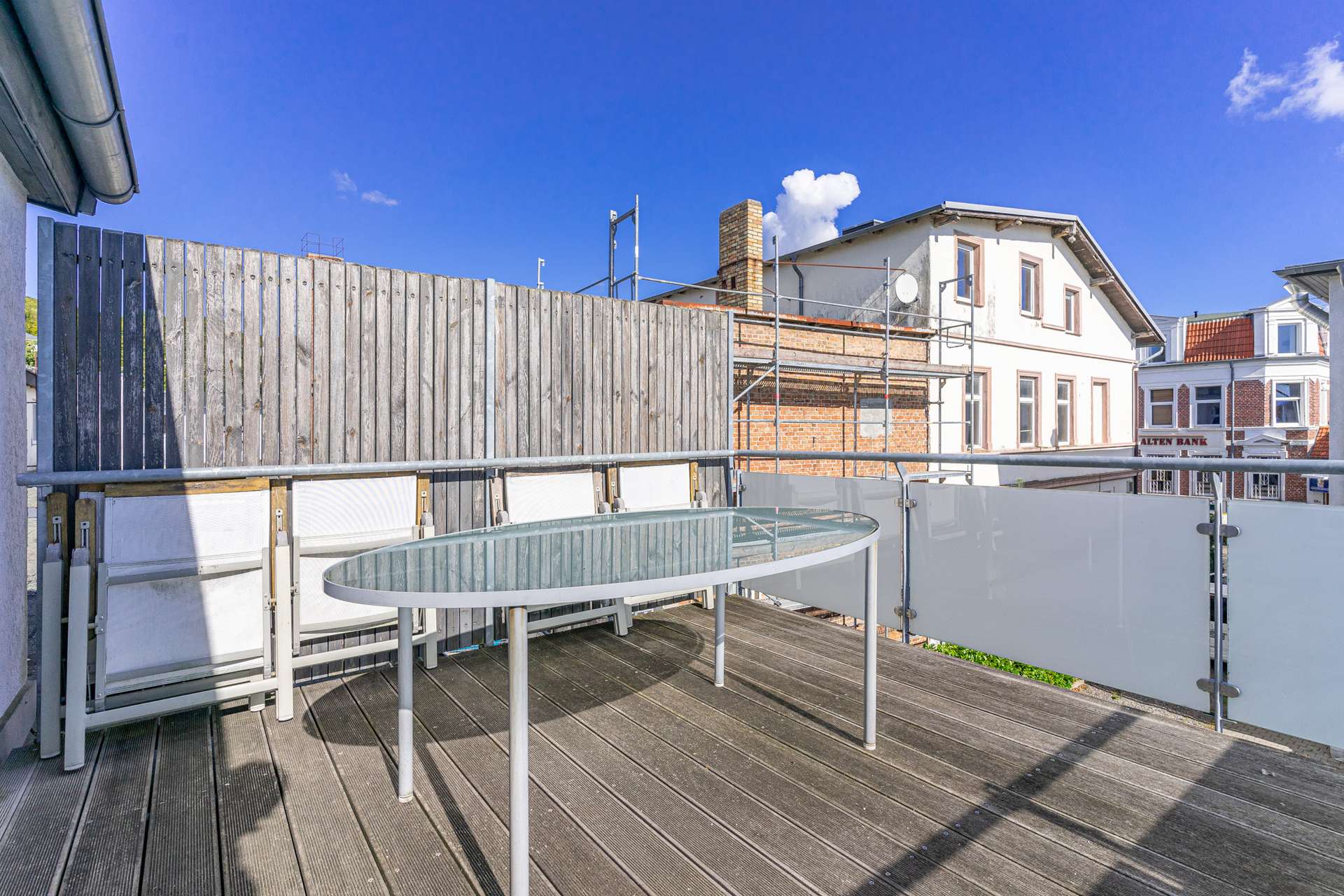 Terrasse Ferienwohnung