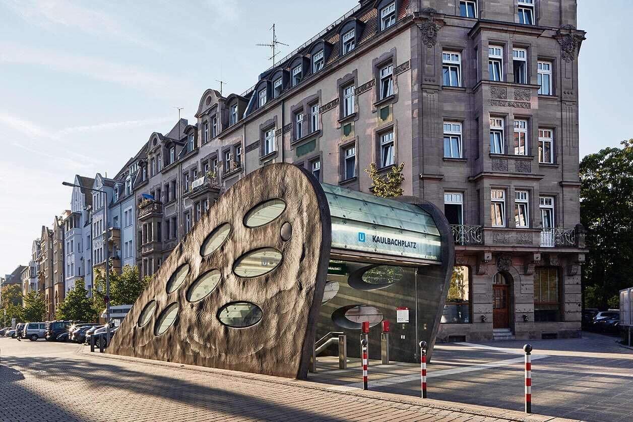 U-Bahn Kaulbachplatz direkt vor der Haustüre