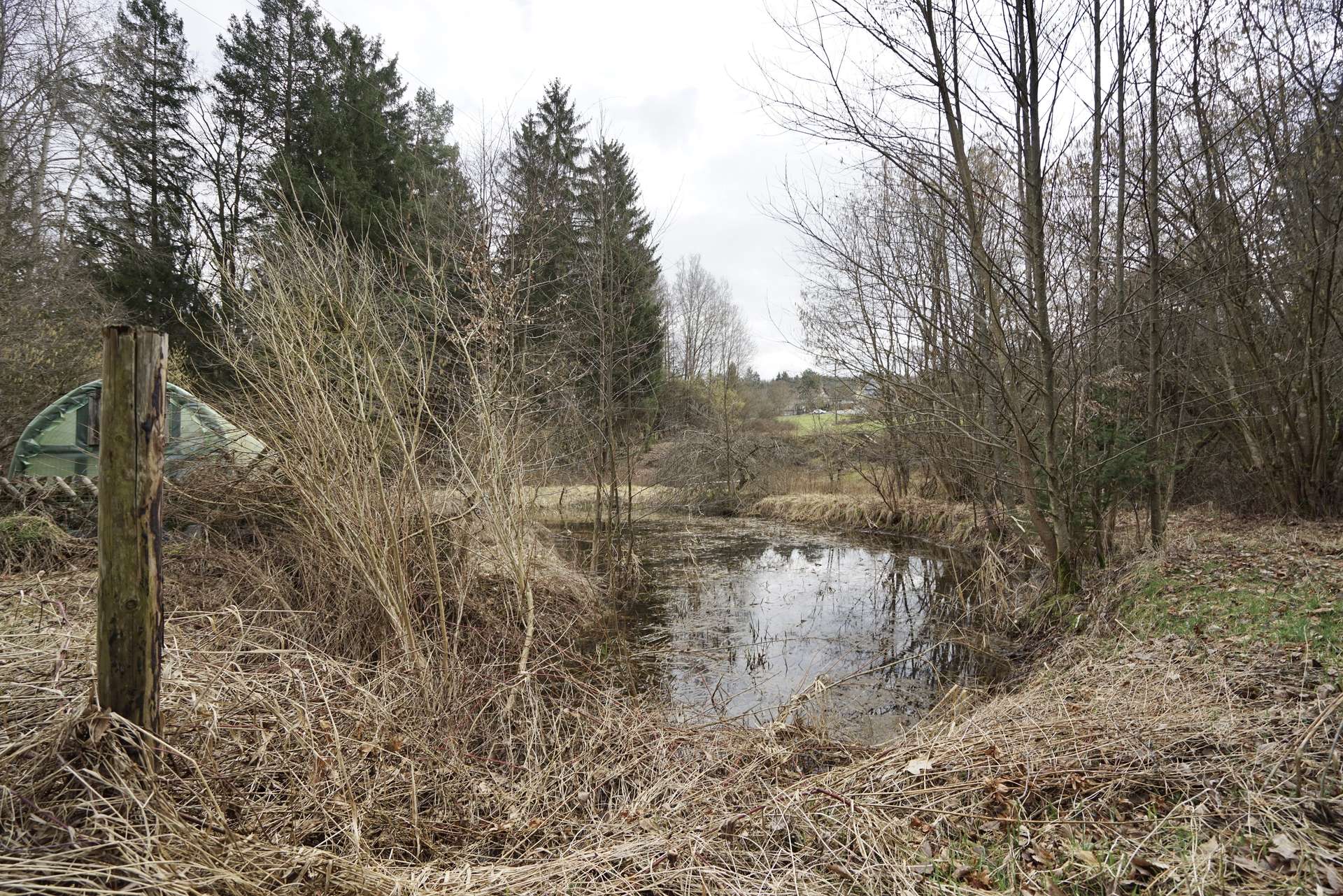 ... und eigenem See :) 