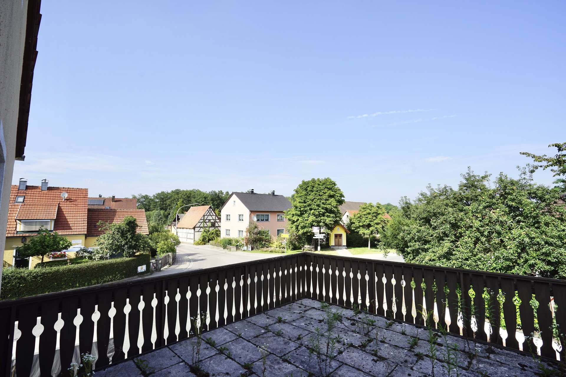 Terrasse mit freiem Blick - 1OG