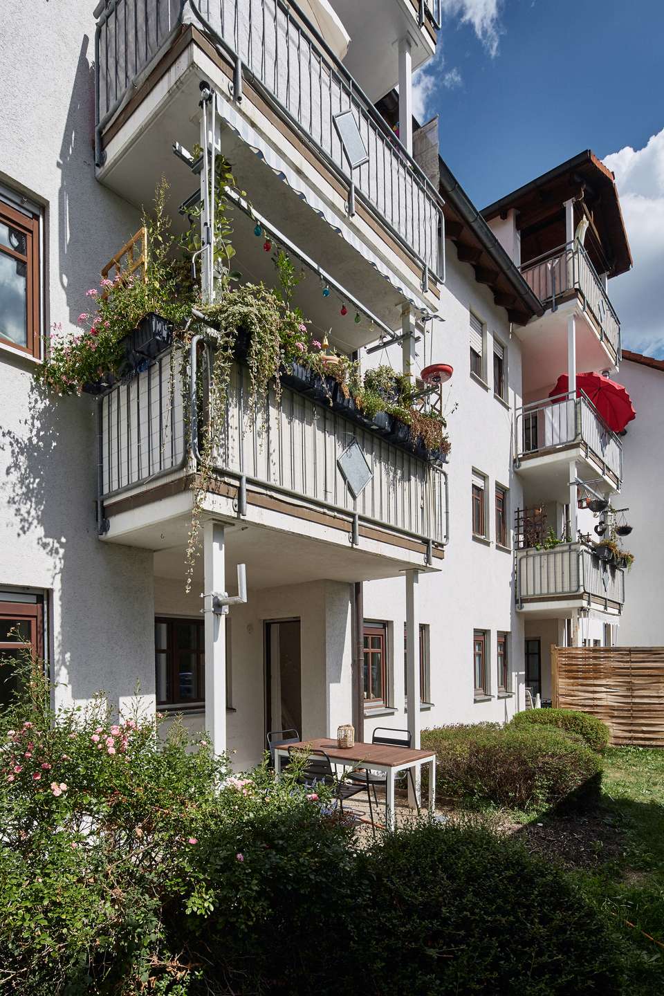 sonnige Süd-West Terrasse