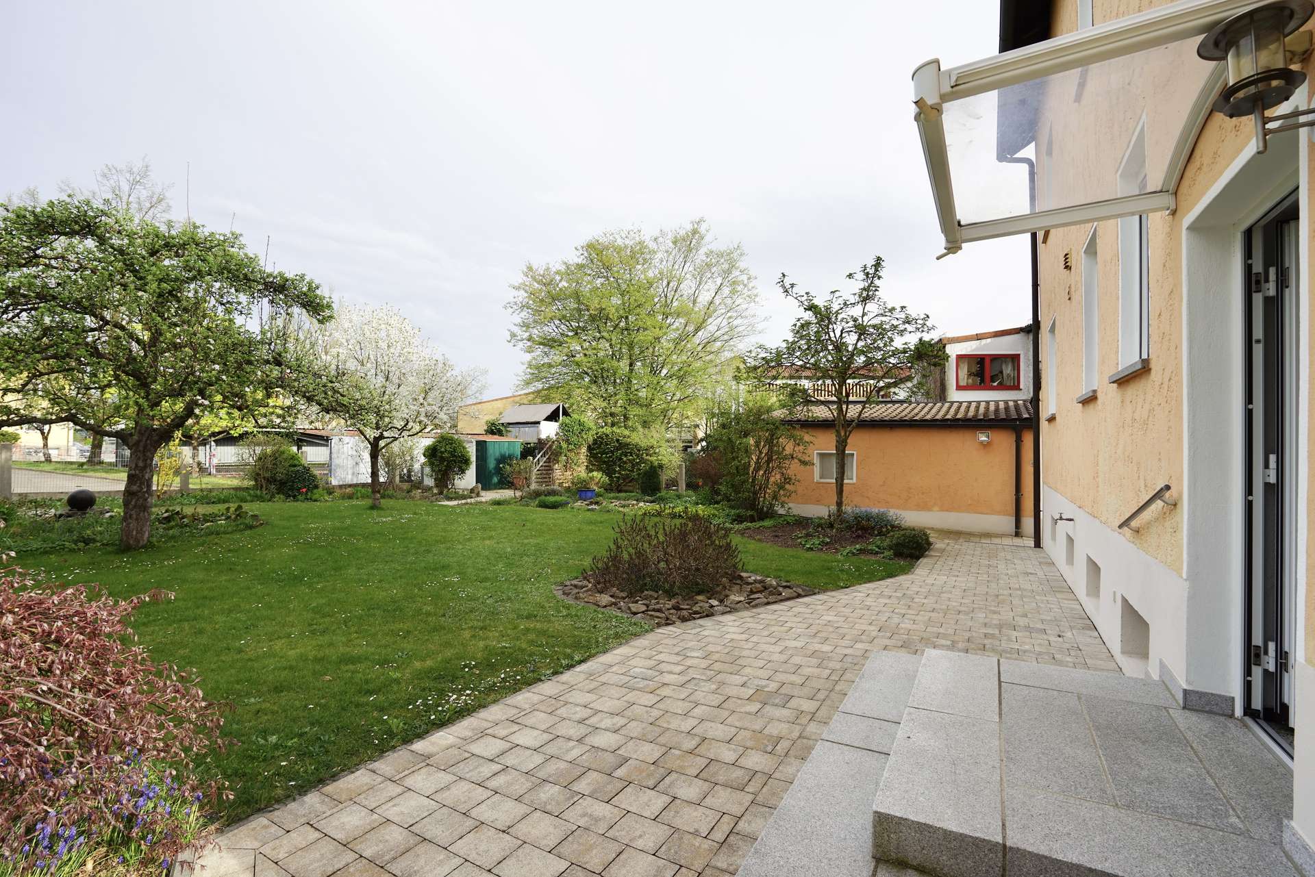 Eingang Haus Rückseite